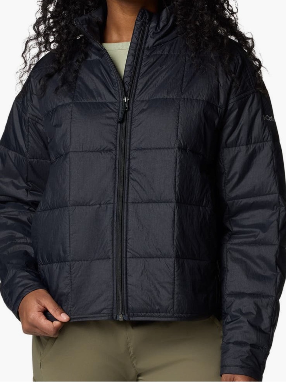 NWOT Columbia Black Quilted Puff Jacket